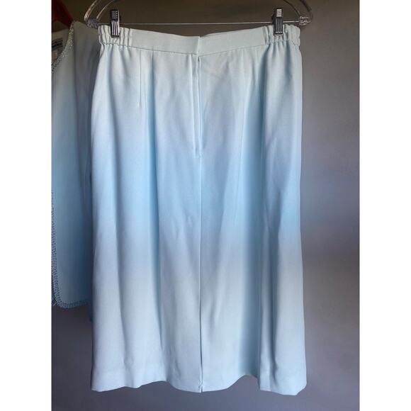 Chantelle Suit 3 Piece Suit 14P Powder Blue with Embellishment NWT - Picture 6 of 13